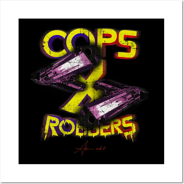 Cops and Robbers - A Game of Chase 2 Wall Art by adre-gathoni